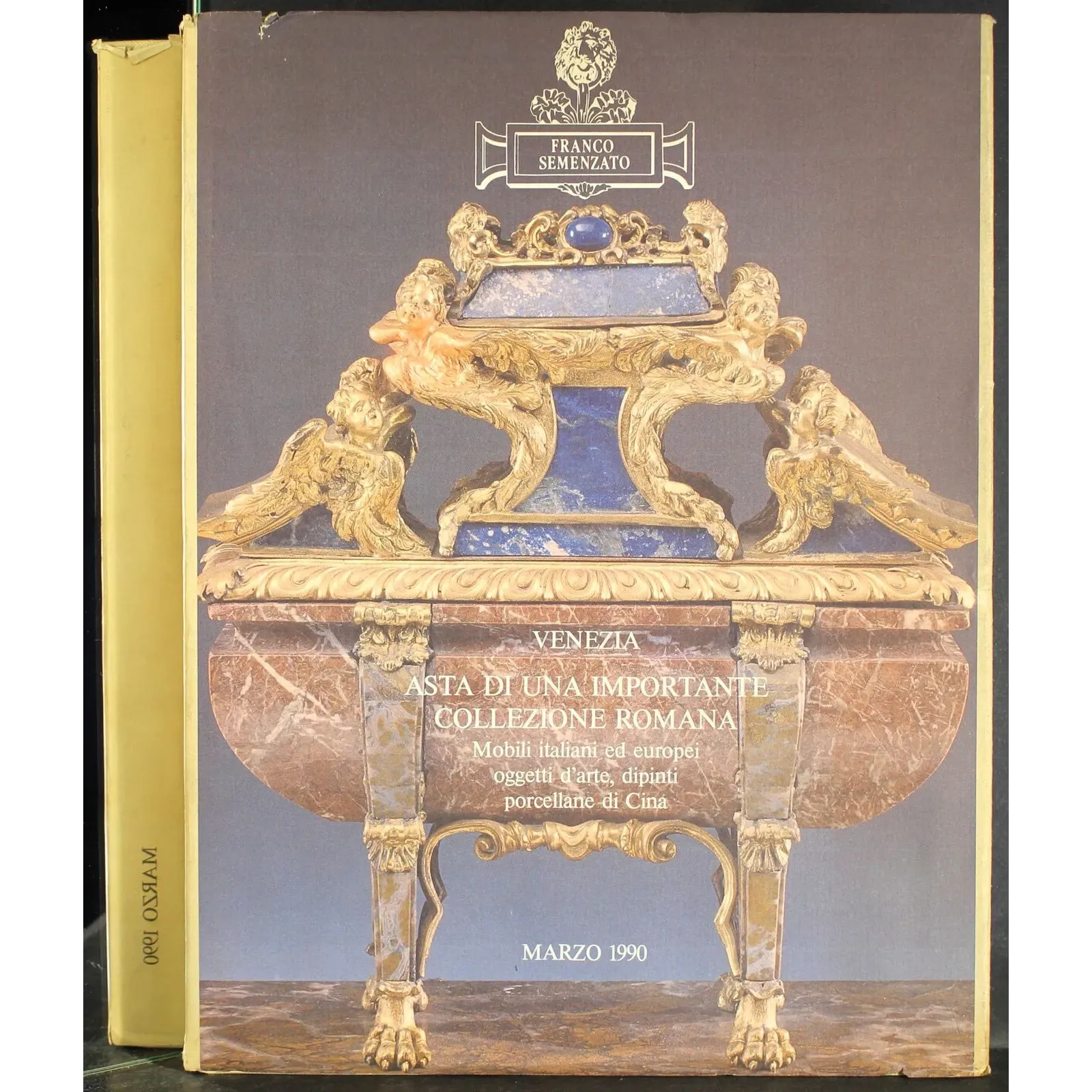SEMENZATO. VENEZIA. ASTA COLLEZIONE ROMANA. CATALOGO ASTA MARZO 1990.