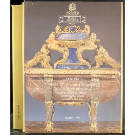 SEMENZATO. VENEZIA. ASTA COLLEZIONE ROMANA. CATALOGO ASTA MARZO 1990.
