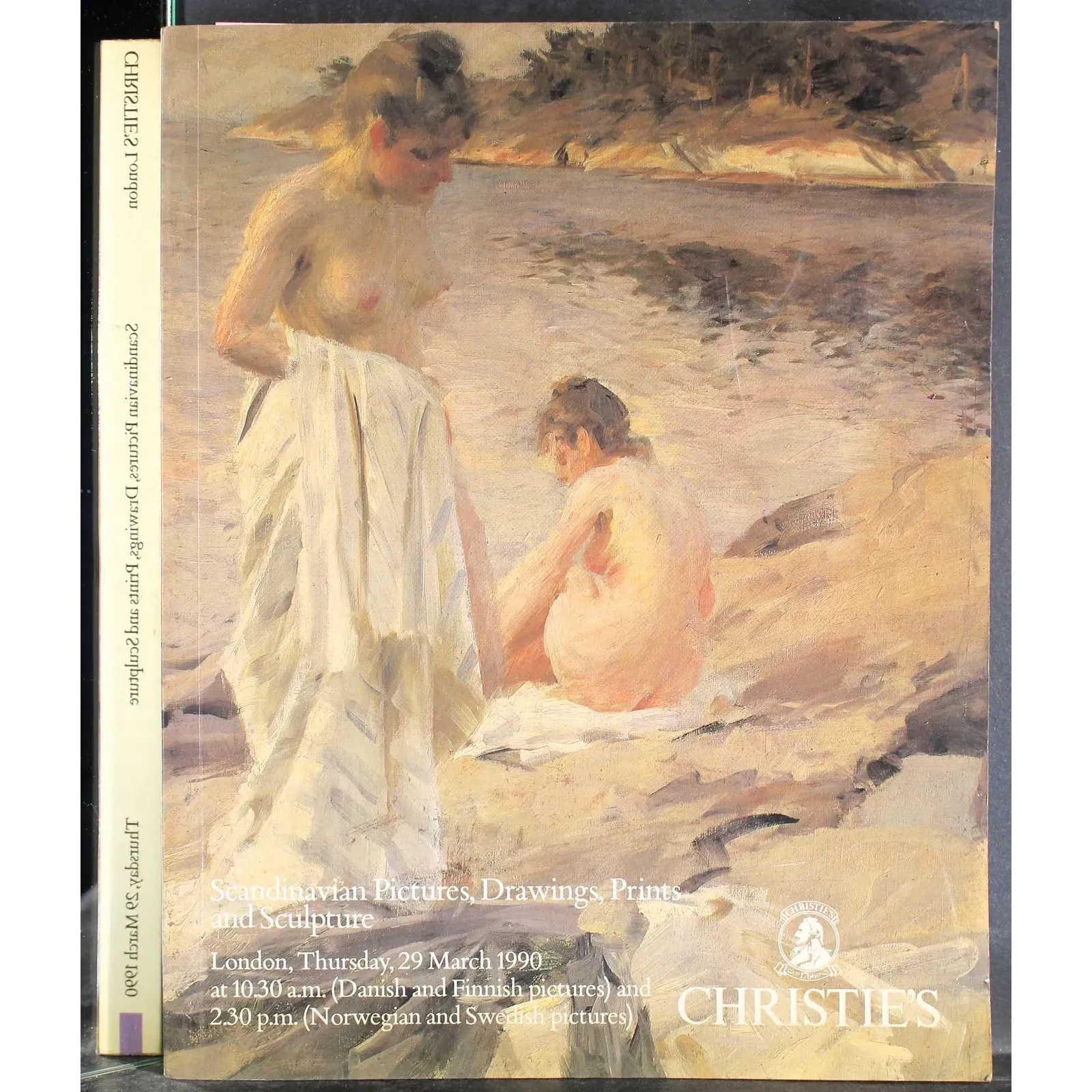 CHRISTIE'S. LONDON. SCANDINAVIAN PICTURES. CATALOGO ASTA 29 MARCH 1990.