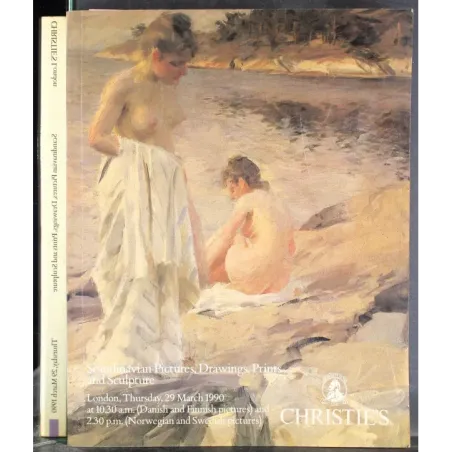 CHRISTIE'S. LONDON. SCANDINAVIAN PICTURES. CATALOGO ASTA 29 MARCH 1990.