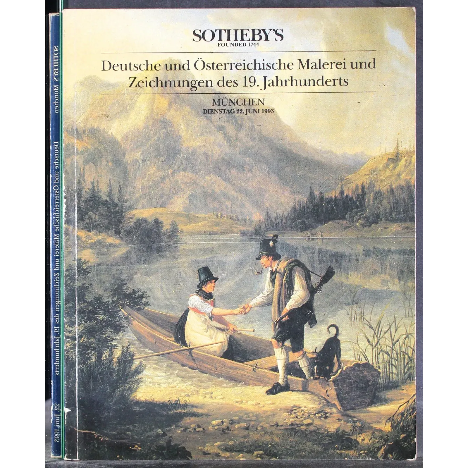 SOTHEBY'S. MUNCHEN. DEUTSCHE UND OSTERREICHISCHE. CATALOGO ASTA 22 JUNI 1993.
