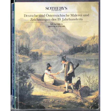 SOTHEBY'S. MUNCHEN. DEUTSCHE UND OSTERREICHISCHE. CATALOGO ASTA 22 JUNI 1993.