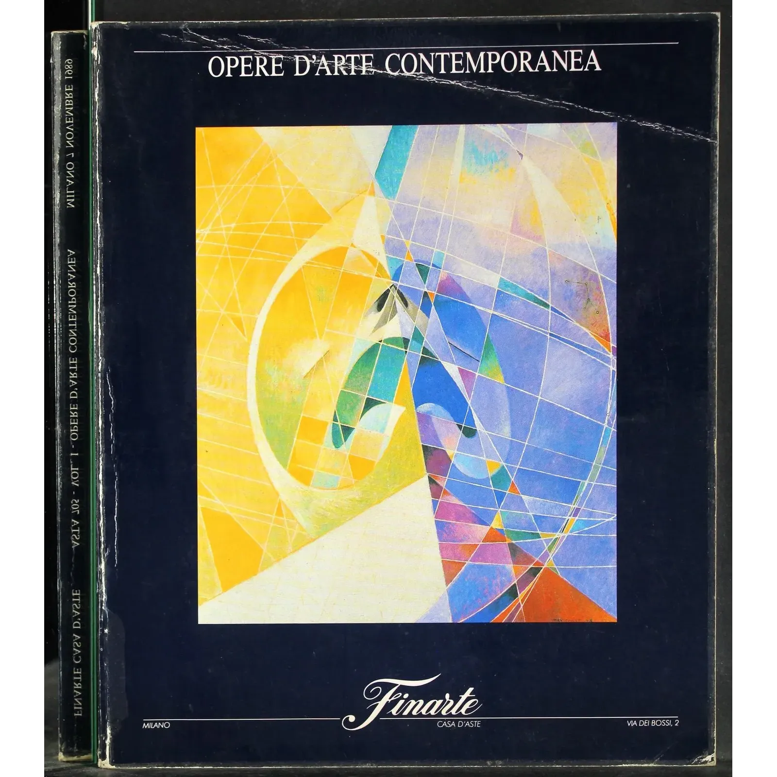 FINARTE. MILANO. OPERE D'ARTE CONTEMPORANEA. CATALOGO ASTA 7 NOV 1989.