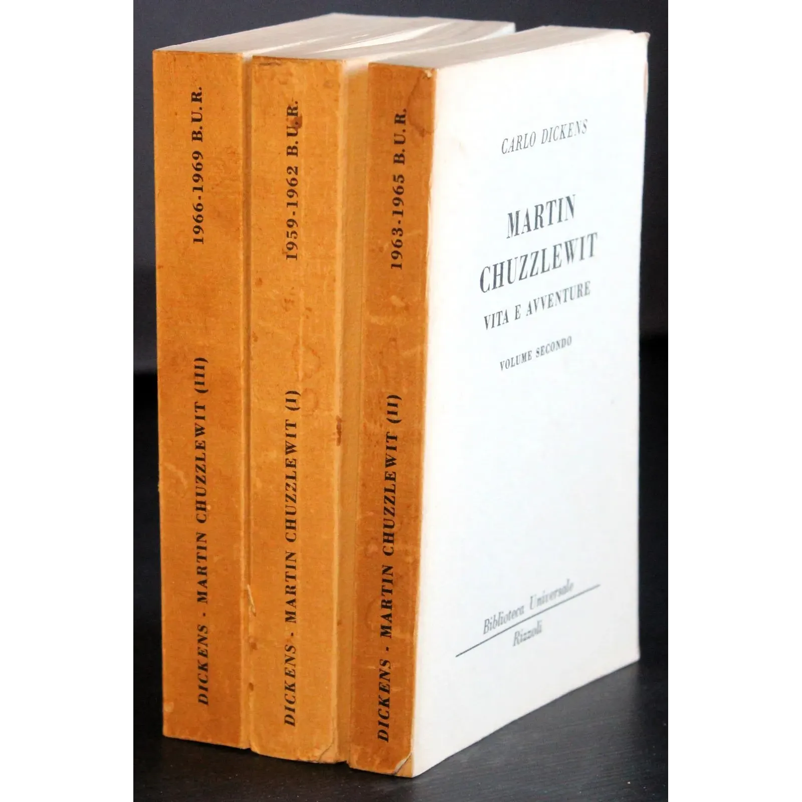 Martin Chuzzlewit. 3 Volumi