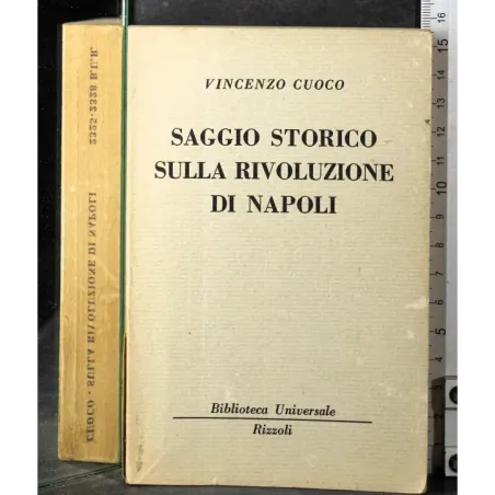 Saggio storico sulla rivoluzione di Napoli