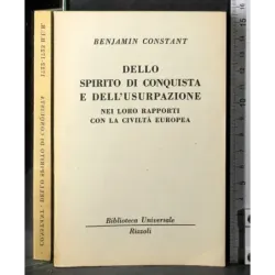 Dello spirito di conquista e dell'usurpazione
