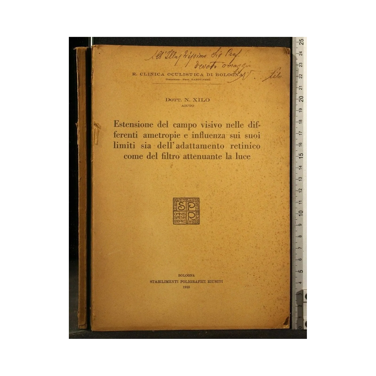 ESTENSIONE DEL CAMPO VISIVO NELLE DIFFERENTI AMETROPIE E