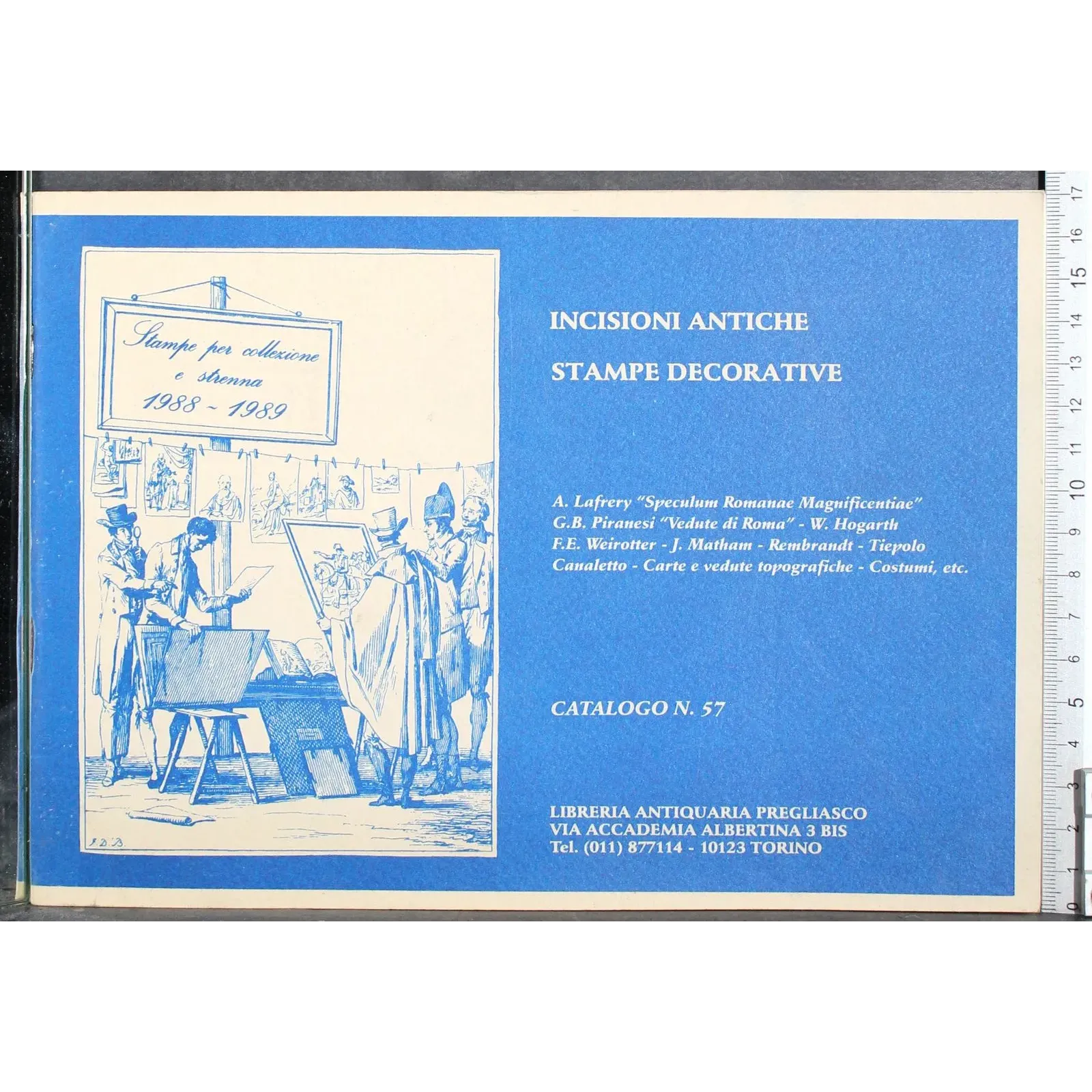 Incisioni antiche. Stampe decorative. Cat 57