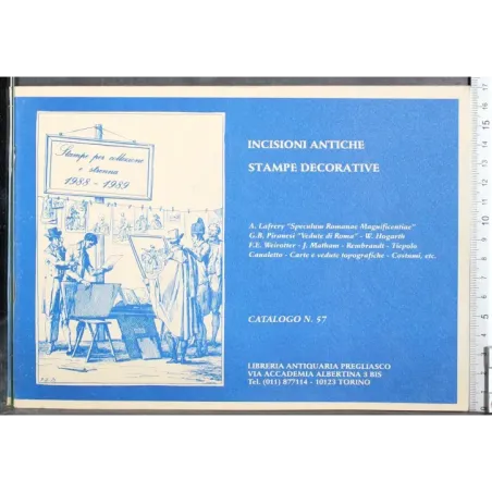 Incisioni antiche. Stampe decorative. Cat 57