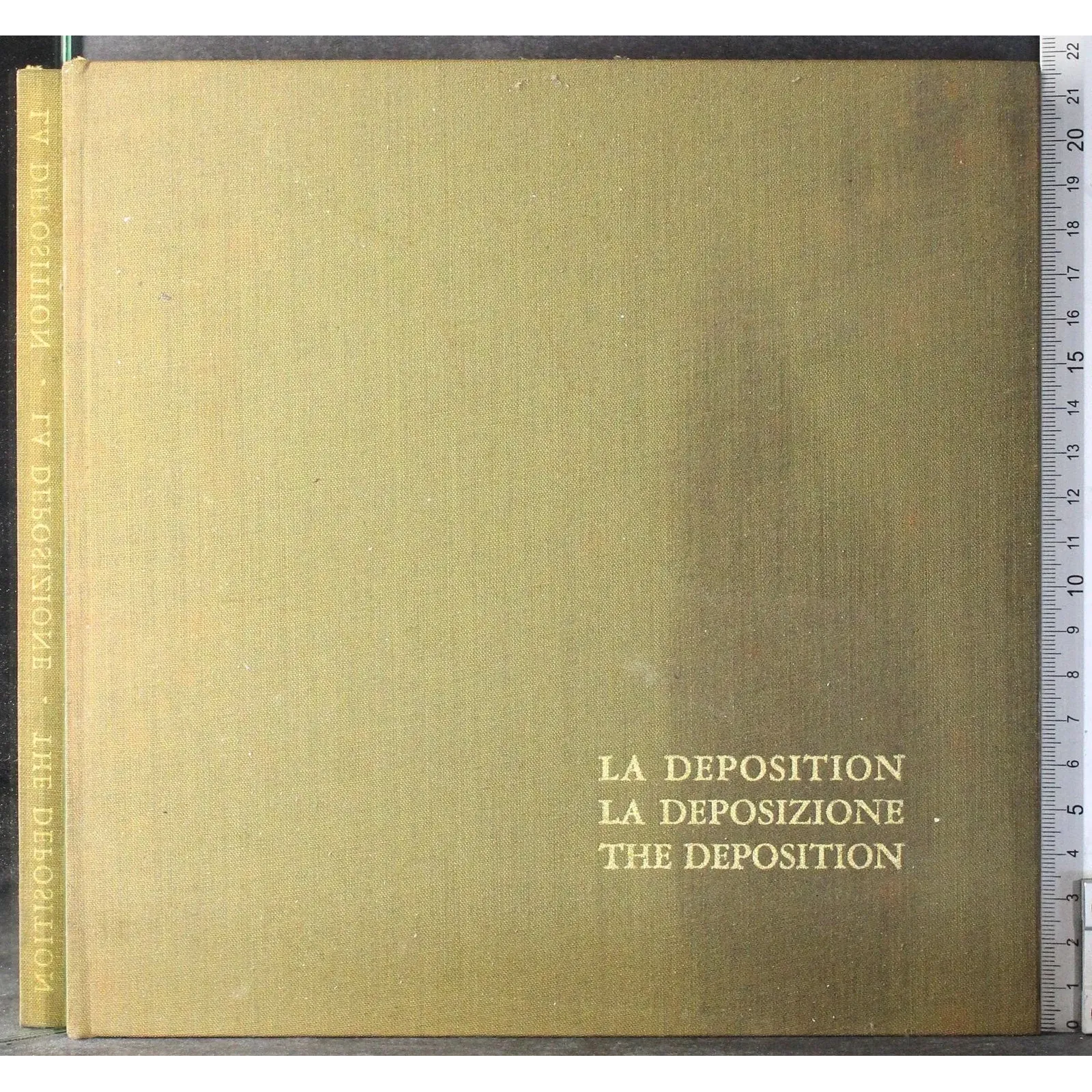 La deposition. La deposizione. The deposition
