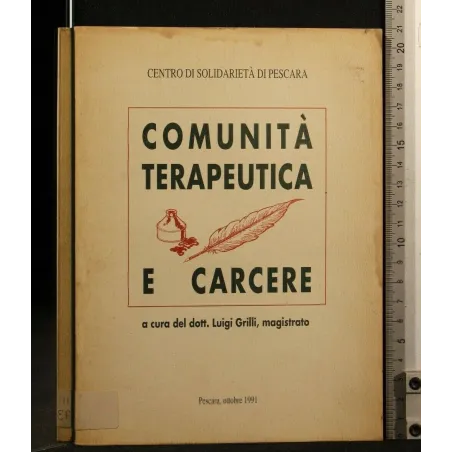 COMUNITA' TERAPEUTICA E CARCERE