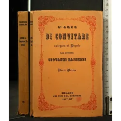 L'ARTE DI CONVITARE 2 VOLUMI