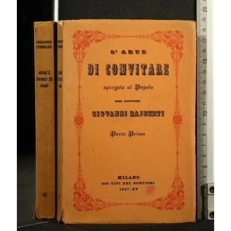 L'ARTE DI CONVITARE 2 VOLUMI
