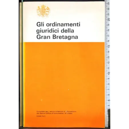 Ordinamenti giuridici della Gran Bretagna