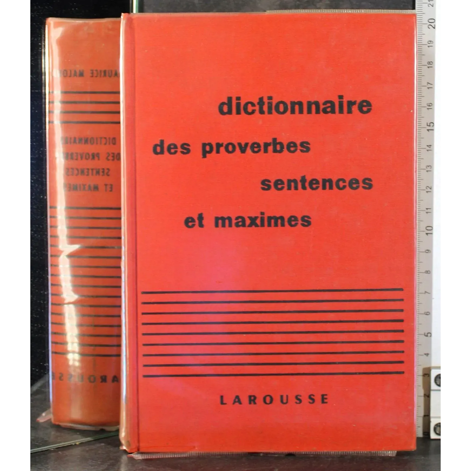 Dictionnaire des proverbes sentences et maximes