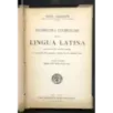 Grammatica latina della lingua latina Parte 1. Morfologia