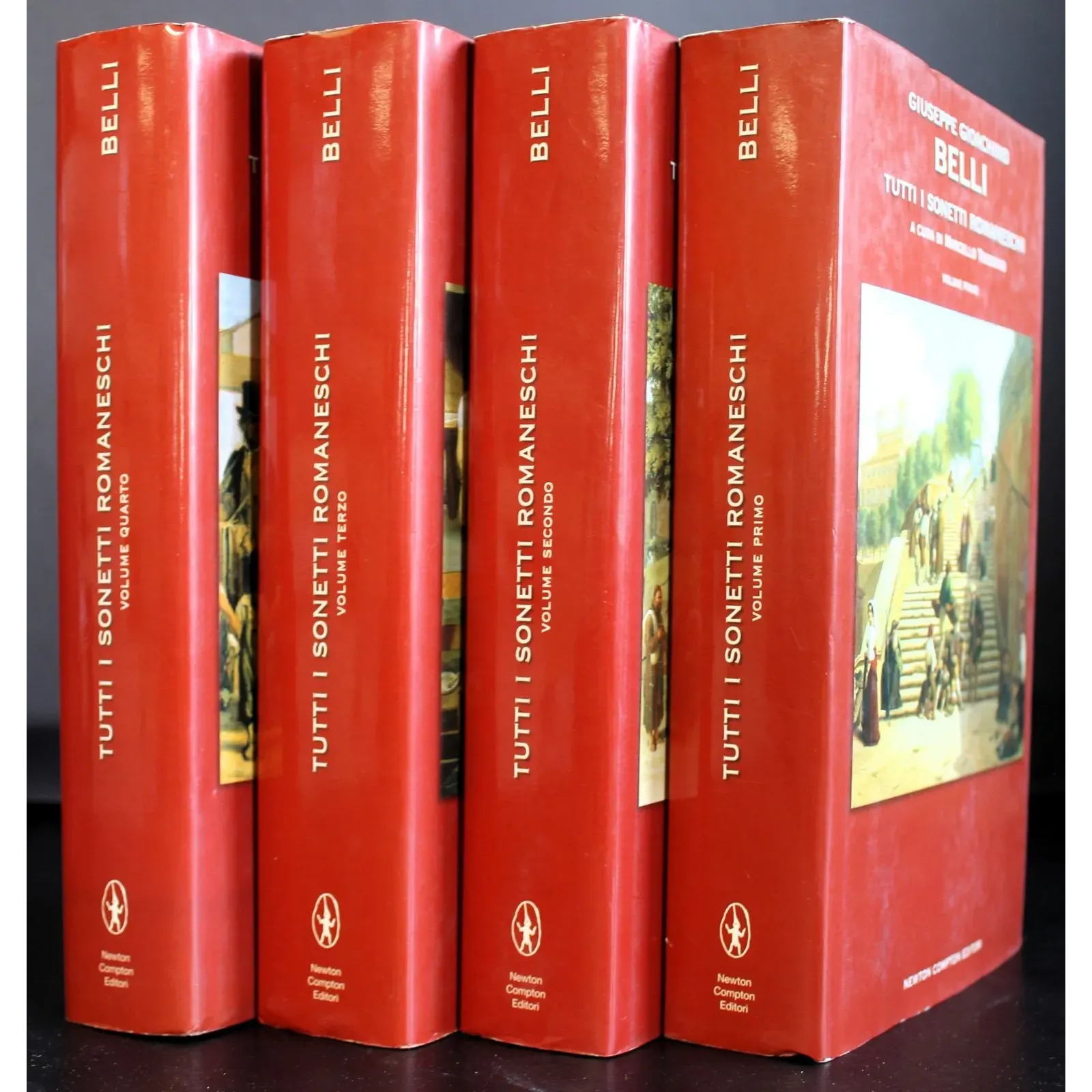Tutti i sonetti Romaneschi 4 Volumi