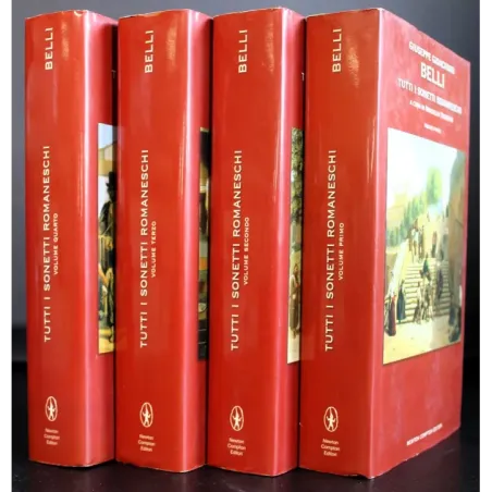 Tutti i sonetti Romaneschi 4 Volumi