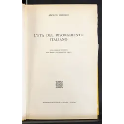 Prospettiva storica 1. L'Italia del risorgimento Italiano