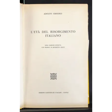 Prospettiva storica 1. L'Italia del risorgimento Italiano