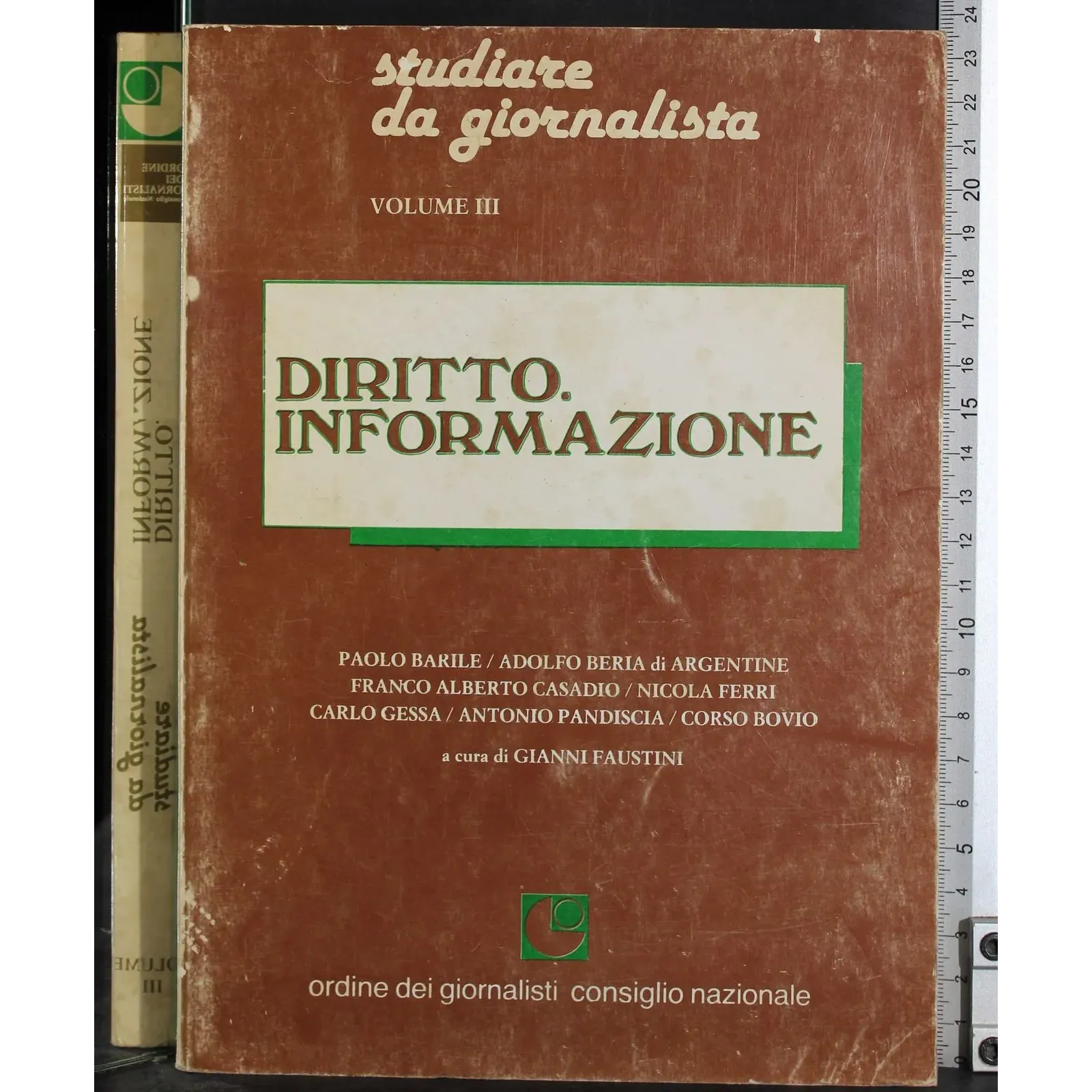 Studiare da giornalista III. Diritto Informazione