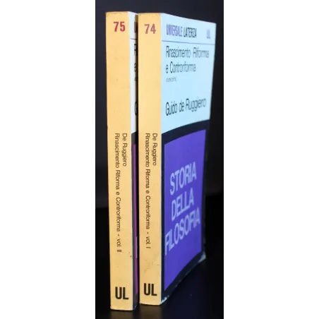 Rinascimento riforma e controriforma. Vol 1-2