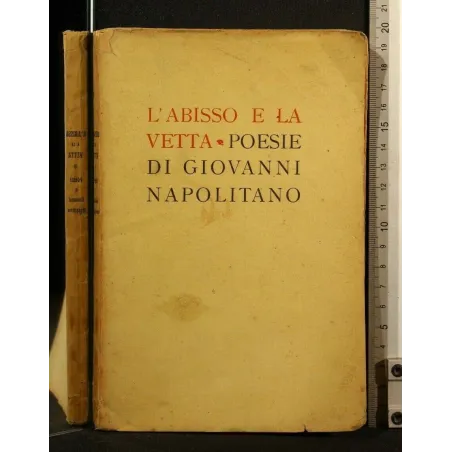 L'ABISSO E LA VETTA POESIE
