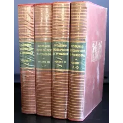 Dizionario Enciclopedico di Pedagogia. 4 Volumi