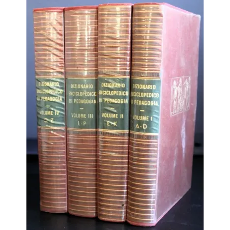 Dizionario Enciclopedico di Pedagogia. 4 Volumi