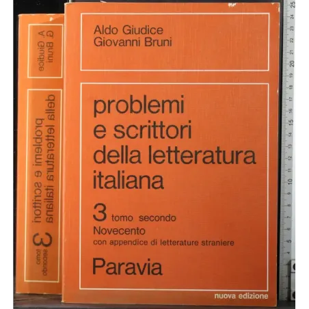 Problemi e scritti della letteratura italiana Vol 3 Tomo 2