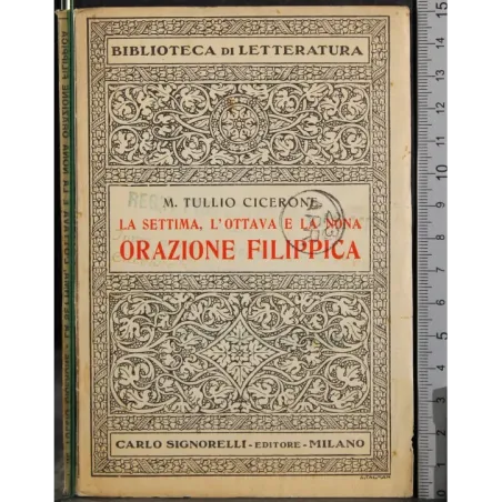 La settima, l'ottava e la nona orazione filippica