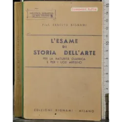 L'esame di storia dell'arte