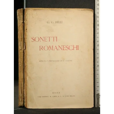 SONETTI ROMANESCHI