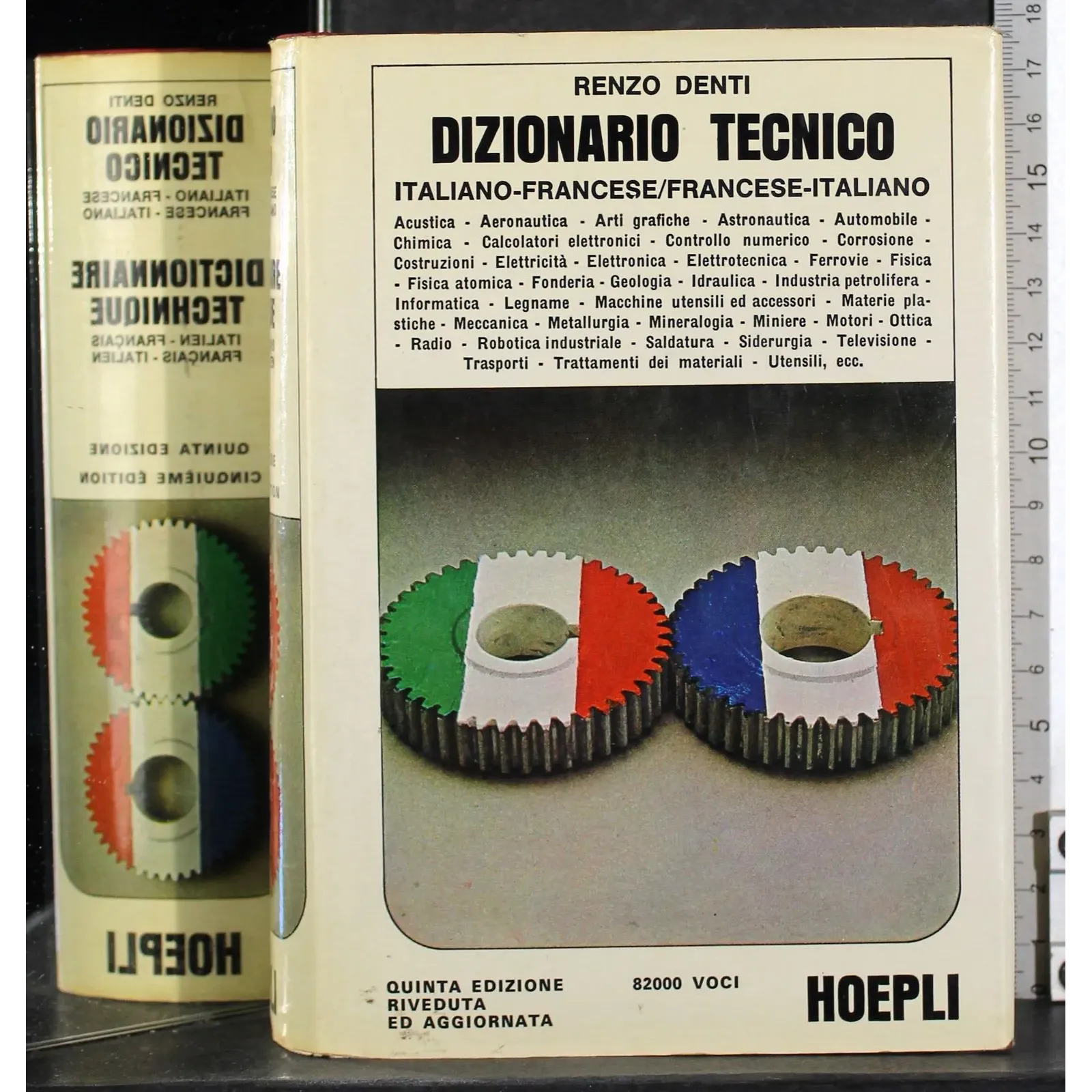 Dizionario tecnito italiano-francese. Franncese-italiano