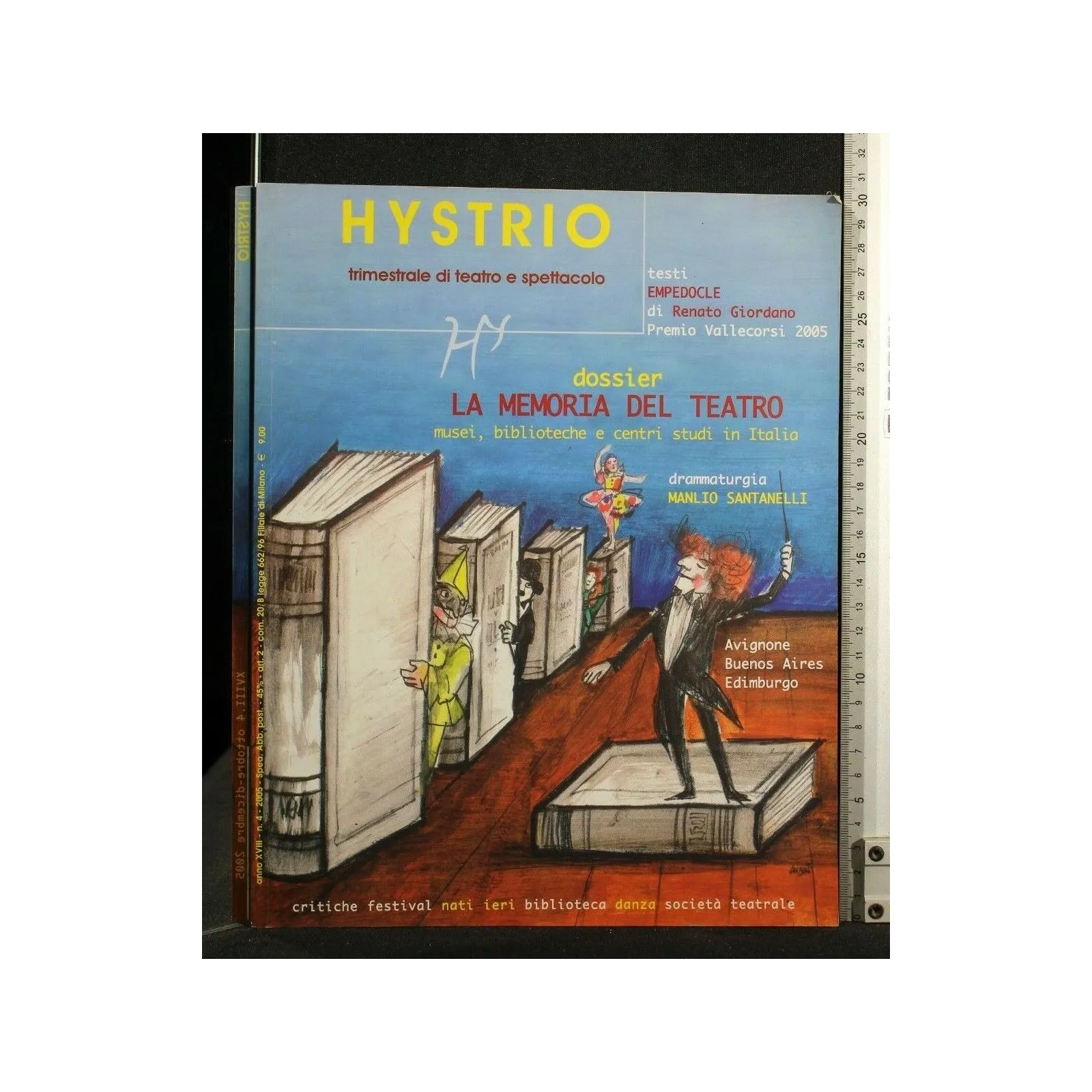 LA MEMORIA DEL TEATRO ANNO 18 N. 4 2005