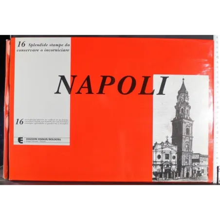 16 Splendide stampe da conservare o incorniciare. Napoli