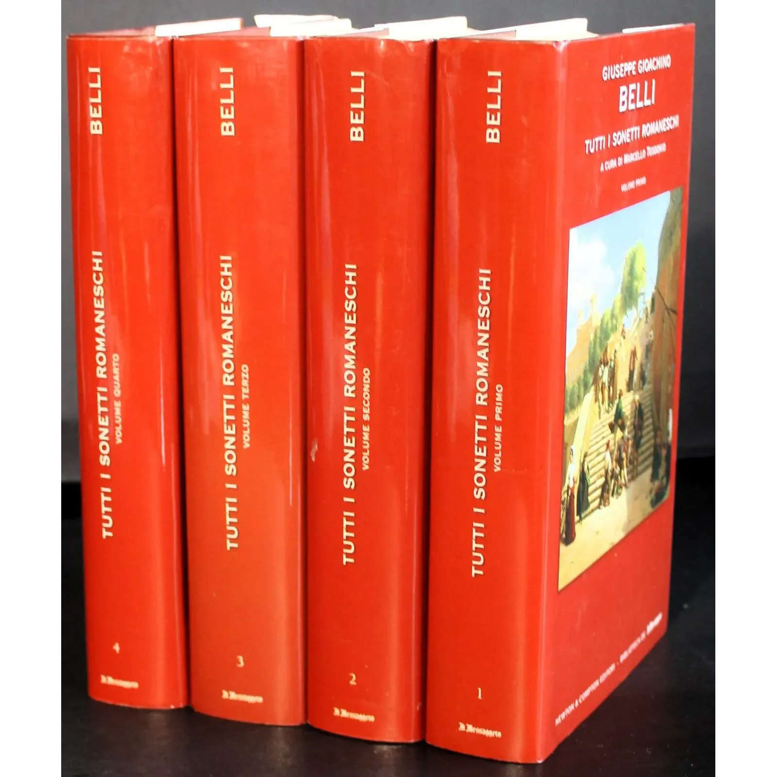 Tutti i sonetti romaneschi. 4 Volumi