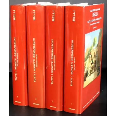 Tutti i sonetti romaneschi. 4 Volumi