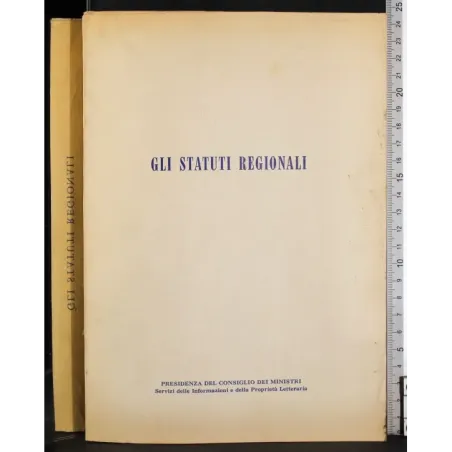 Gli statuti regionali