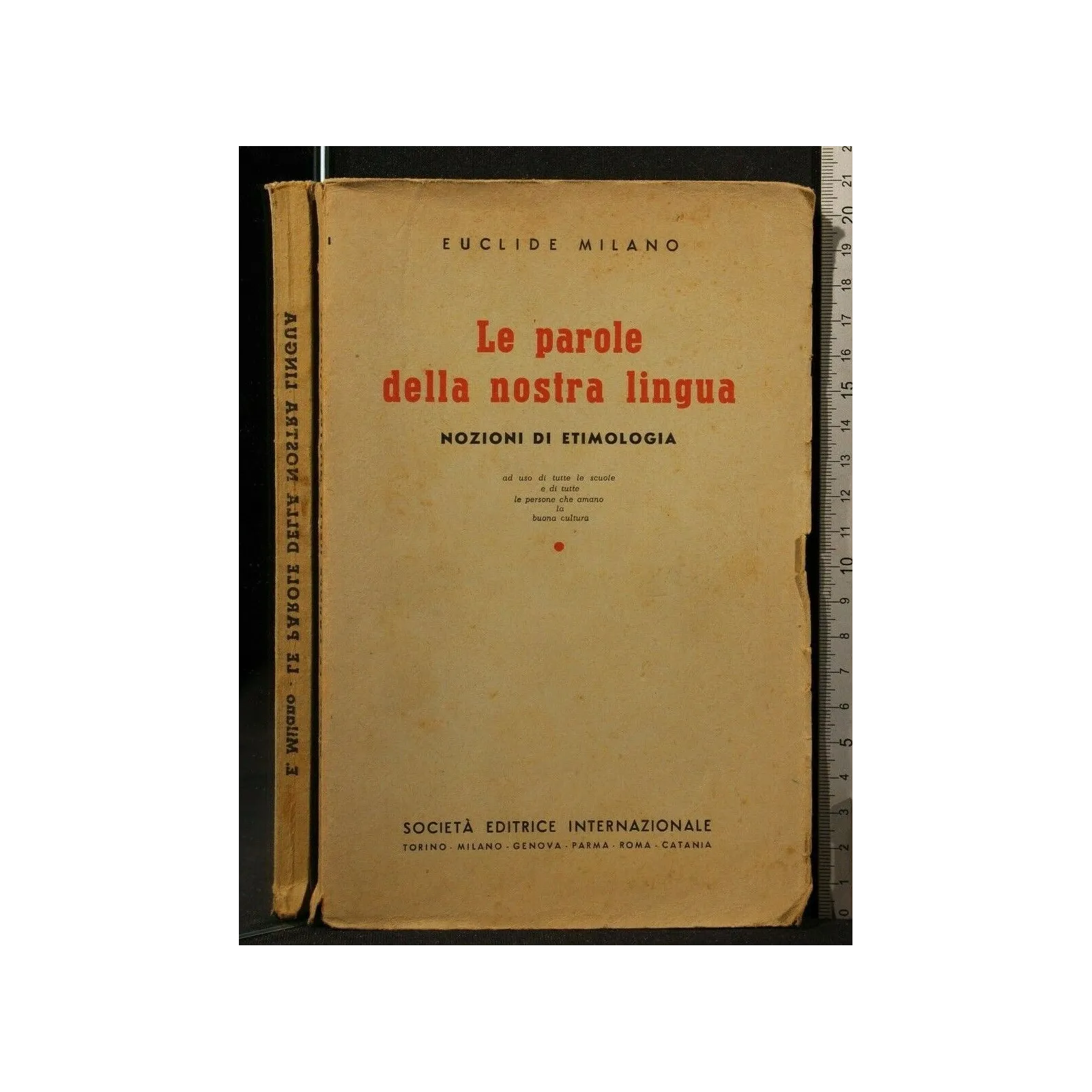 LE PAROLE DELLA NOSTRA LINGUA