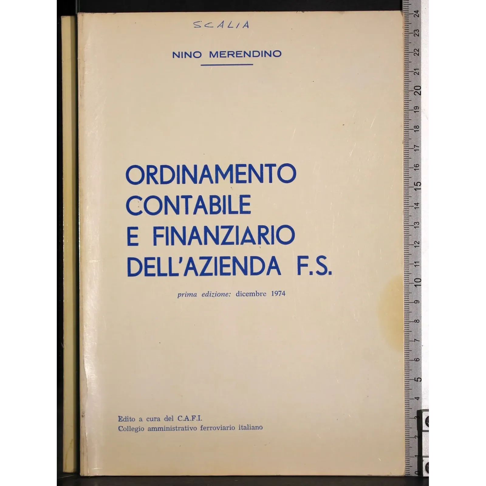 Ordinamento contabile e finanziario dell'azienda FS