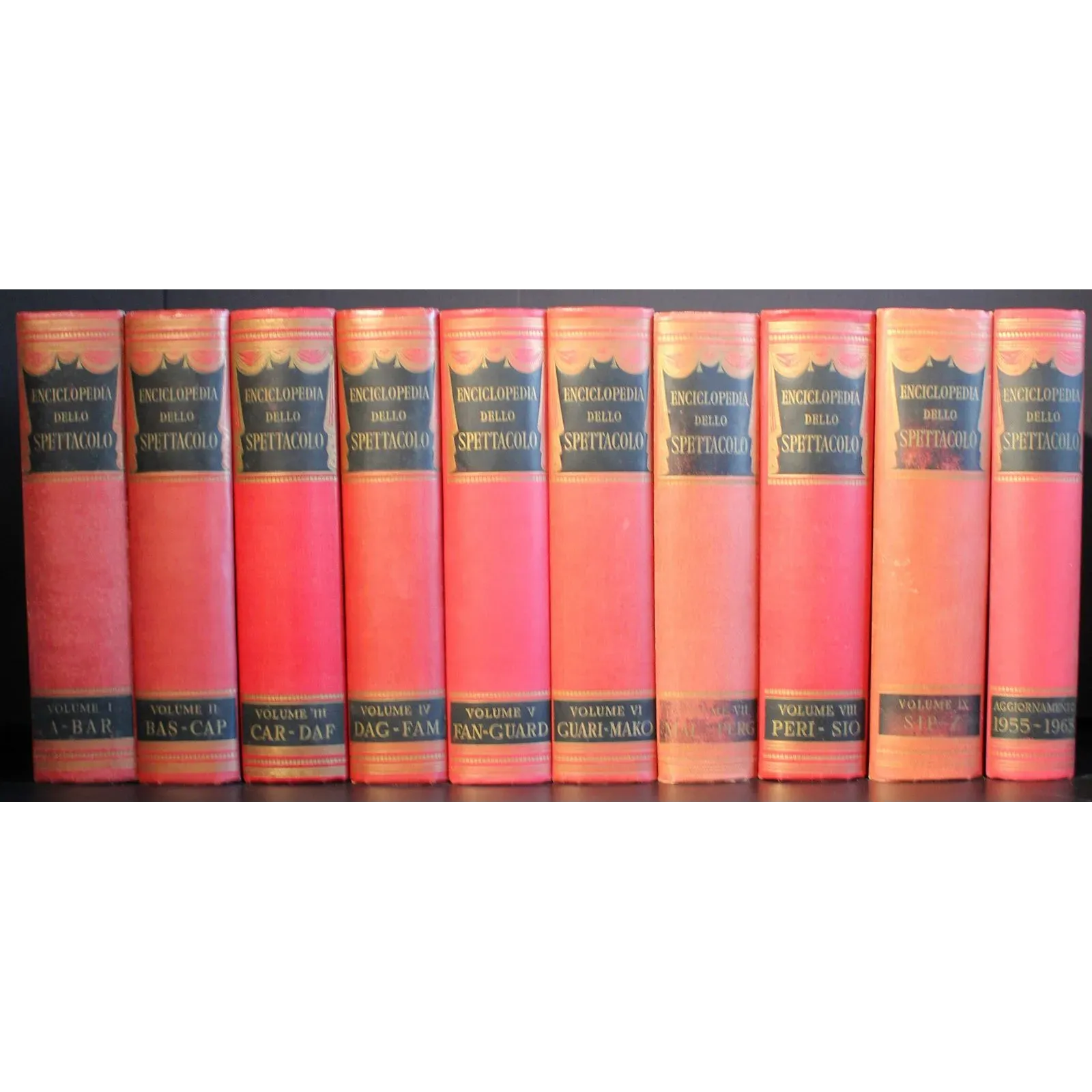 Enciclopedia dello spettacolo. 10 Volumi