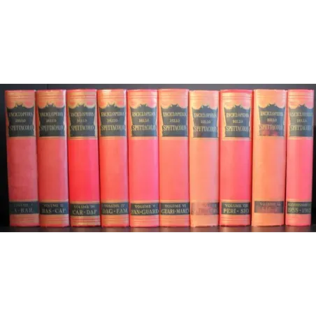 Enciclopedia dello spettacolo. 10 Volumi