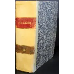 La Legge monitore giudiziario amministrativo Anno XLI 1901 Vol I