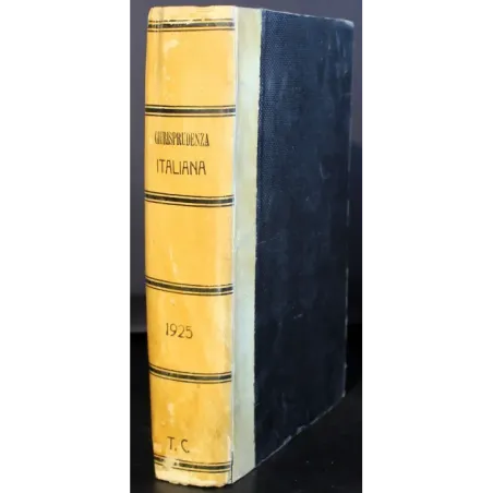 Giurisprudenza Italiana. Vol LXXVII 1925