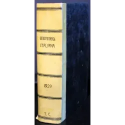 Giurisprudenza Italiana. Vol LXXXI 1929
