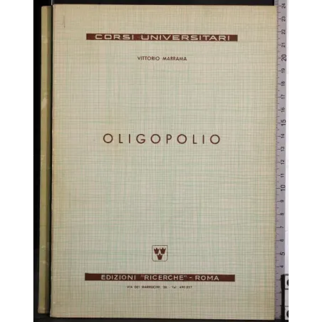Corsi Universitari. Oligopolio