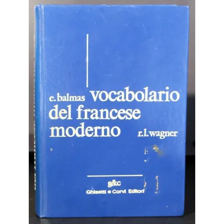 Vocabolario del francese moderno