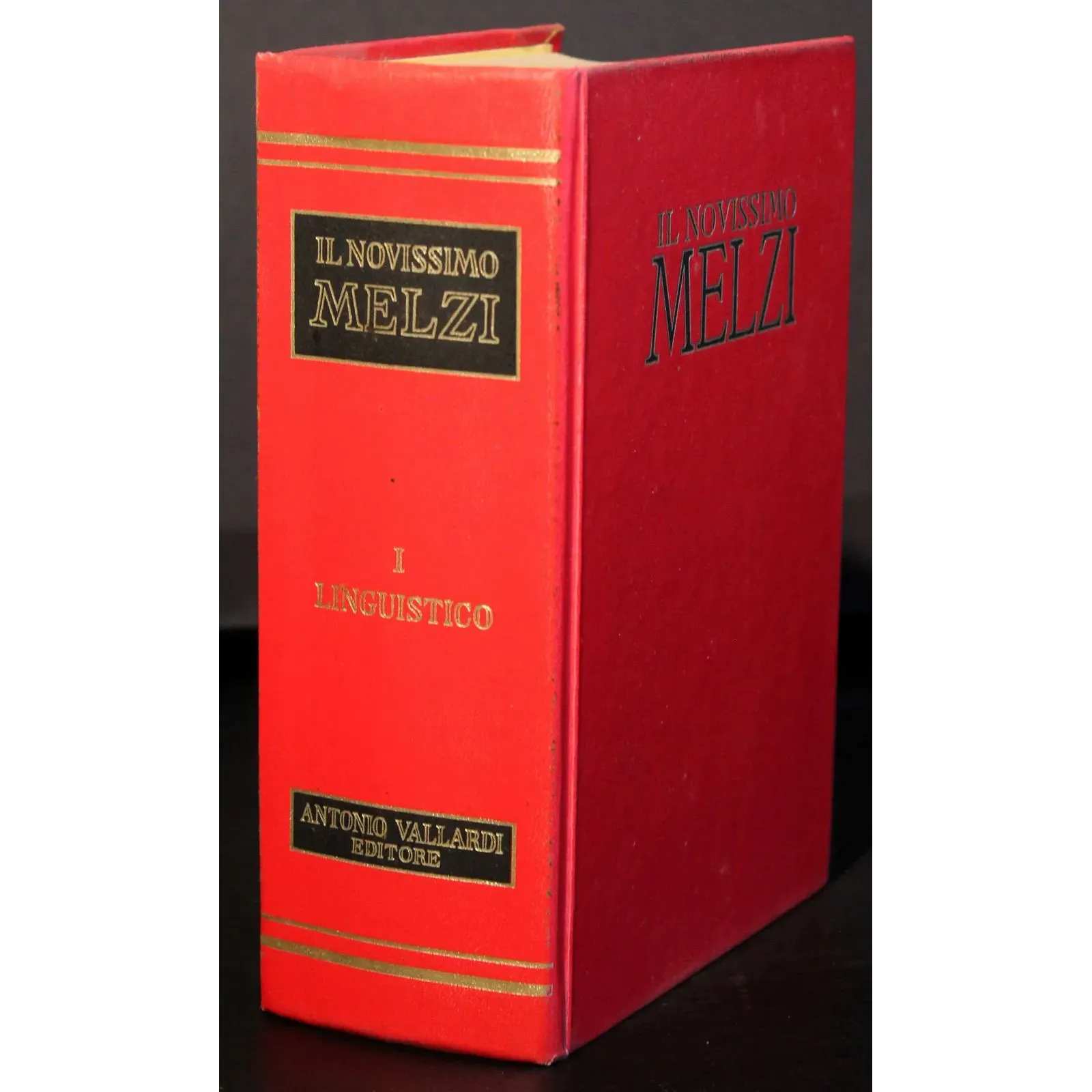 Il Novissimo Melzi. Prima Parte. Linguistica