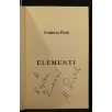 ELEMENTI. UMBERTO PICHI. TIPOGRAFIA MONTI. DEDICA E FIRMA